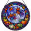 Vitrail 12 "H Autumn Moon