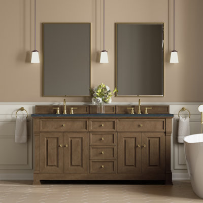 Brookfield 72'' Double Bathroom Vanity with Top