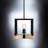Broadway 1 - Light Square/Rectangle Pendant-1297178901