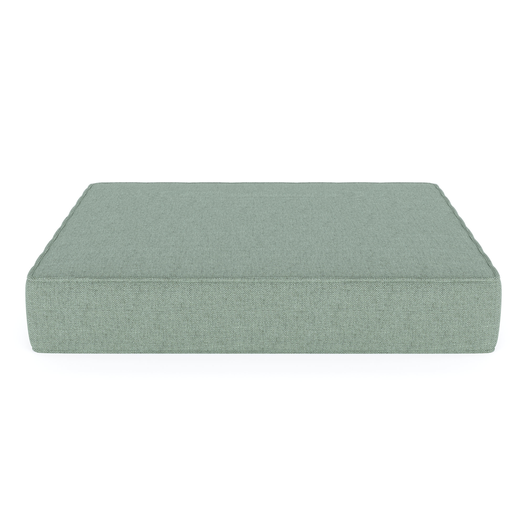 Sunbrella Outdoor Ottoman Cushion, 4" H x 24" W x 20.5" D, Canvas Spa Sunbrella® Canvas