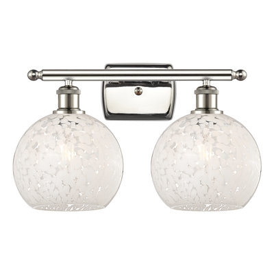 Éclairage pour meuble-lavabo à 2 lumières Bedia