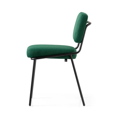 Sixty Upholstered Dining Chair with Metal Frame