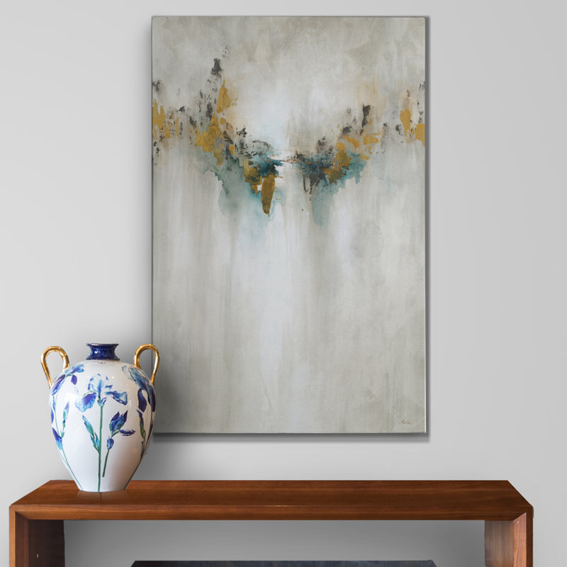 « repose », peinture sur toile tendue, H 27 po x l 18 po x P 1 po