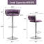 Tabouret de bar pivotant avec dossier Ginko-879315297-882844515