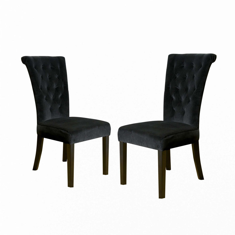 Chaise de salle à manger, Noir