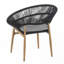 Chaise d'extérieur en osier de style papasan-535372854