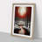 Winter Forest Modern No.2 - Single Picture Frame Print on Wood-2070172528-2070172529
