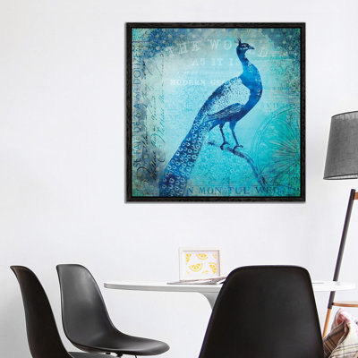 Peacocks Journey by Andrea Haase - Gallery-Wrapped Canvas Giclée on Canvas