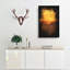 Orange Sunset Abstract - Wrapped Canvas Print-56641357
