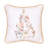 Cat Tree Embroidered Christmas Holiday Throw Pillow