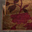 Tapis beige / brun / bourgogne à motif floral Rubith-1830884412