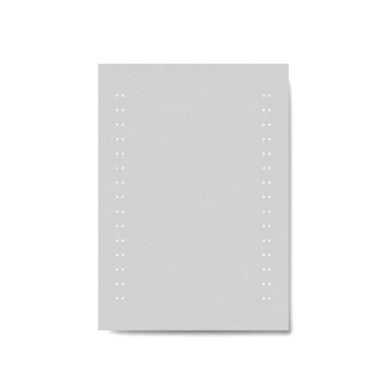 iBathUK Orion Wall Mounted LED Illuminated Bathroom Mirror, Modern Rectangular Battery Powered Mirror with White Lights, 500x700mm