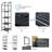 Aviahna Metal Bathroom Shelves-977098543