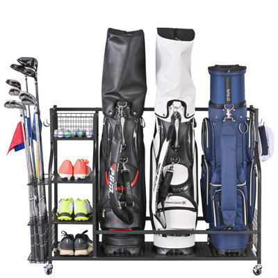 Martinek Metal Freestanding Multi-Use Sports Rack
