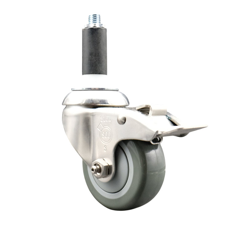 Poly Swivel Caster Lock Brake