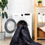 Tapis lavable 4 x 6 - envers antidérapant, sans perte de poils. Espace à poils courts pour la cuisine, la salle à manger et la chambre à coucher. Doux, noir et gris, et pour animaux, tapis de salon lavables à la machine, antidérapants. À poils courts, sans perte de poils-503562995
