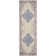 Burnie Oriental Ivory/Pink Area Rug