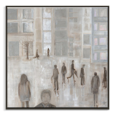 Only Connect by Karen Hopkins - Print on Canvas