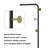 Freestanding Metal Coat Rack For Entryway And Corner-2007770479