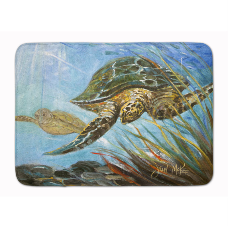 Milagros Memory Foam Non-Slip Bath Rug