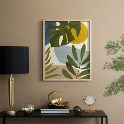 Tropica Tumble I, reproduction encadrée - bois massif