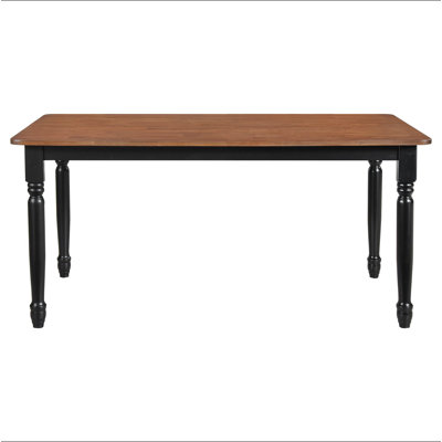 Hayward Walnut and Black Dining Table