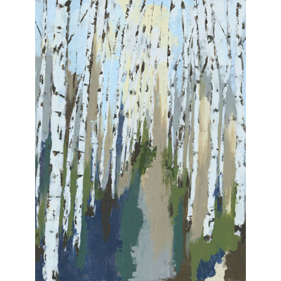 Bouleaux - impression sur toile tendue