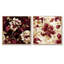 Maldon - Ensemble de 2 collages floraux carrés-101851105-101851108