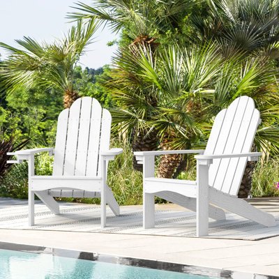 Hackneyville Outdoor Adirondack Chair