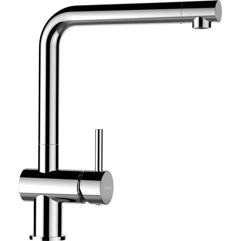 Epos Cristadur High Pressure Single Lever Monobloc Tap, Asphalt