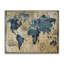 Carte du monde abstraite par Art Licensing Studio - impression-465998789-465998786