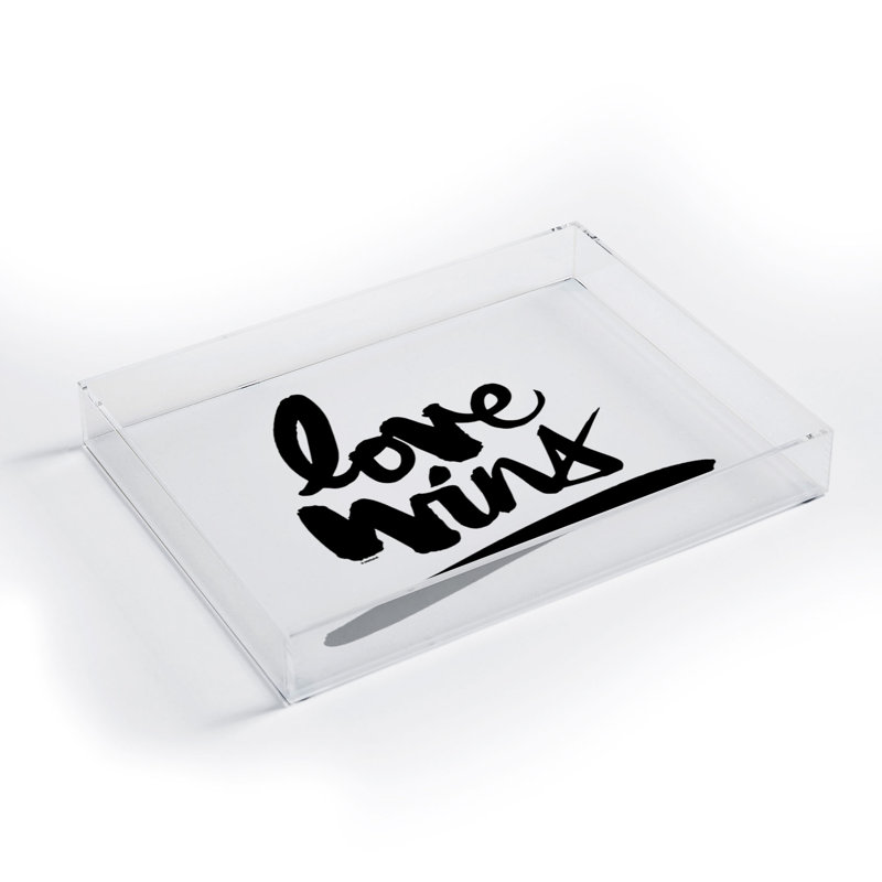 Plateau de meuble-lavabo en acrylique wins kal barteski love