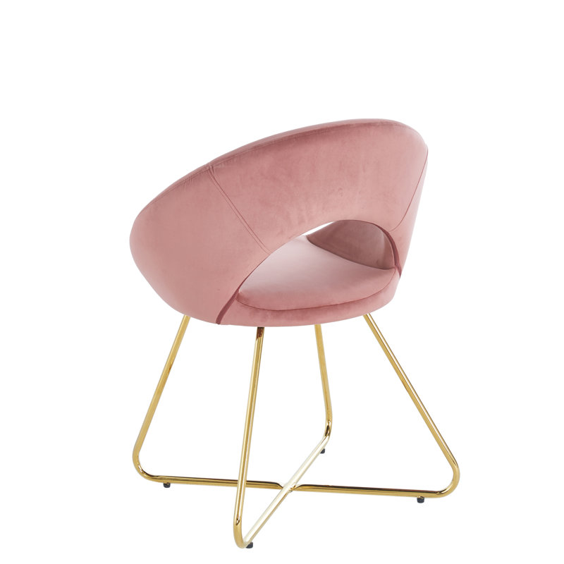 Lindall Velvet Armchair