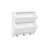 RiverRidge Kids Catch-All Wall Bookshelf with 2 Toy Storage Cubbies and 3 Wooden Hooks for Playroom, Nursery, and Reading Nook - White