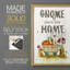 Gnome Place - reproduction encadrée de qualité supérieure - prête à être accrochée - aucun clou requis - aucun clou requis-509779685-509779682