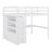 Huegel Full Size Loft Bed With Built-In Wardrobe, Desk And Drawers-1329557442