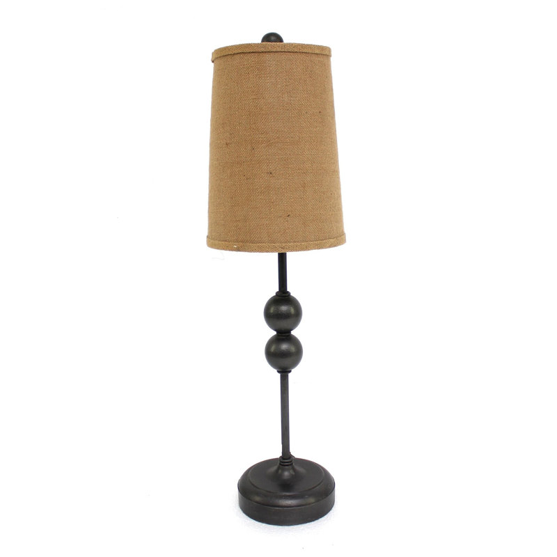 Lampe de table minimaliste 8 po x 7 po x 29 po bronze