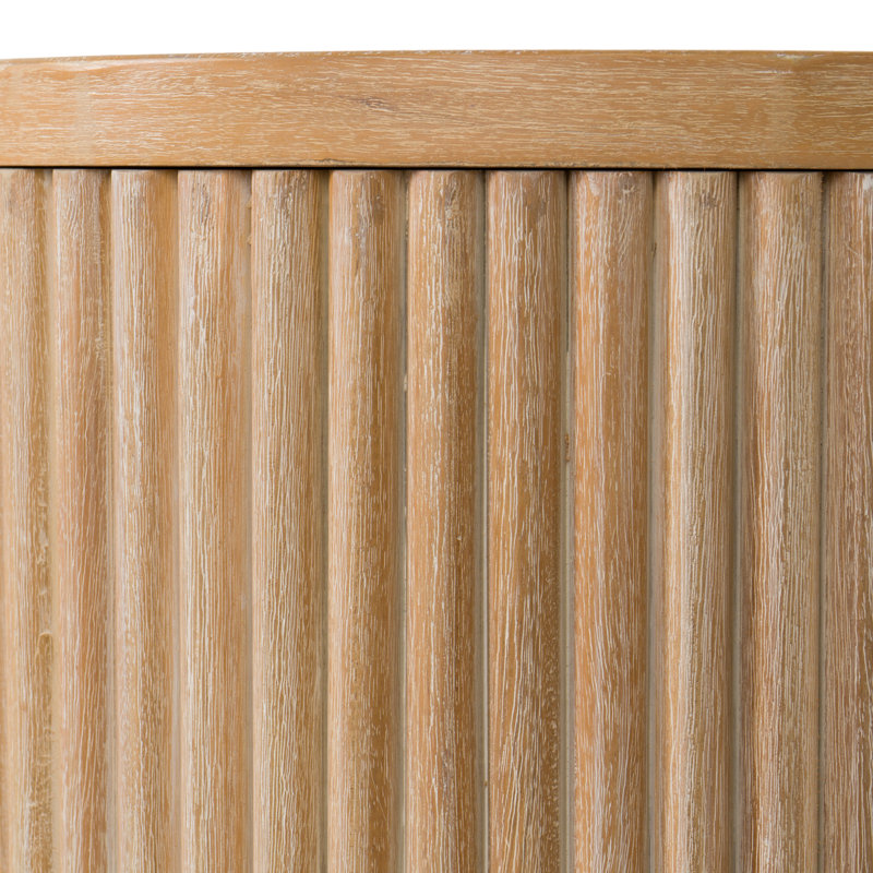 Fitzroy - Console moderne en acacia naturel