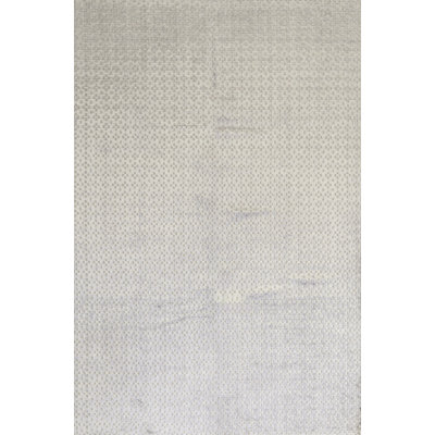 Geometric Area Rug in Gray