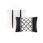 Grand édredon floral avec motif noir et blanc, microfibre douce, 2 taies décoratives assorties, coussins carrés, rembourrage double / grand ultra facile à entretenir