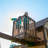 Backyard Discovery Skyfort II Cedar Wood Swing Set with Spiral Tube Slide, Clubhouse, Crow's Nest, and Picnic Table