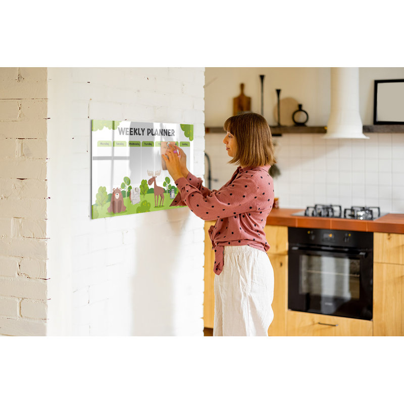 Magnetic Glass Dry Erase Board