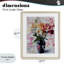 «Zen Blooms Bouquet», reproduction sous verre, conception de Svetlana Aleynikova-721426257-721426259