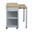 Kitchen Island With Extendable Dining Table-263328819