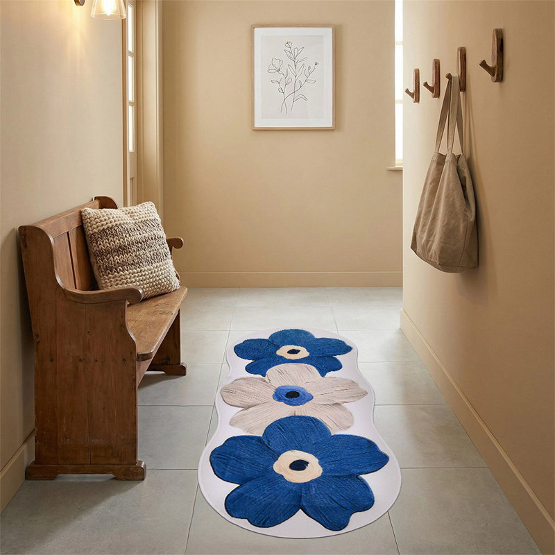 Machine Tufted Area Rug, Rectangle 50x 120cm