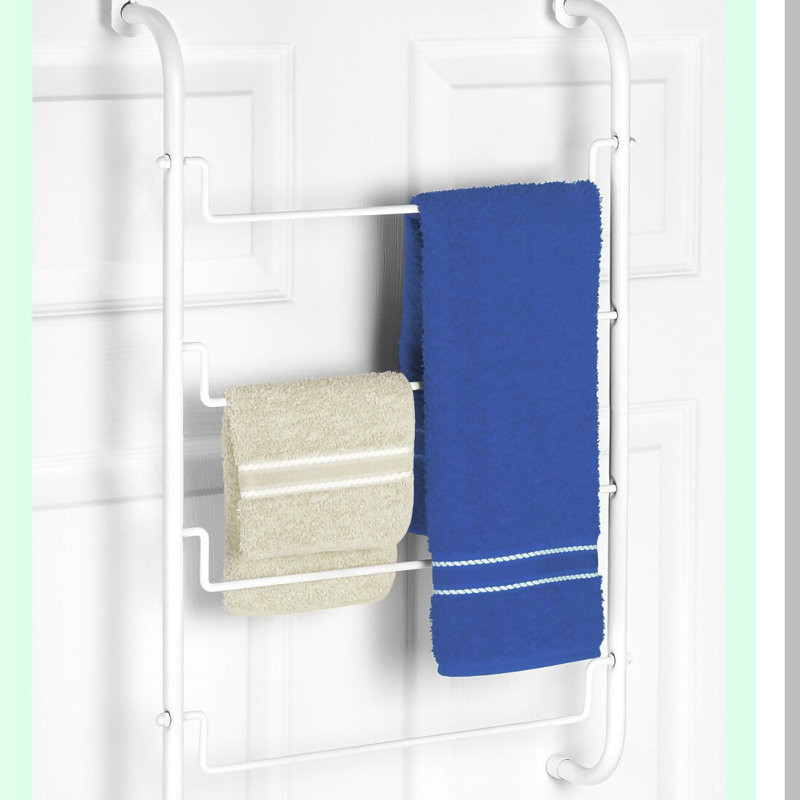 Porte-serviettes blanc SpaceSaver - de taille moyenne