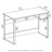 Metal Base Writing Desk-1690561213-1690561210