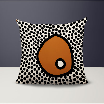 Vie Abstract Reversible Indoor/Outdoor Square Pillow