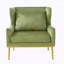 Chaise avec accoudoirs en velours Modern-130549282