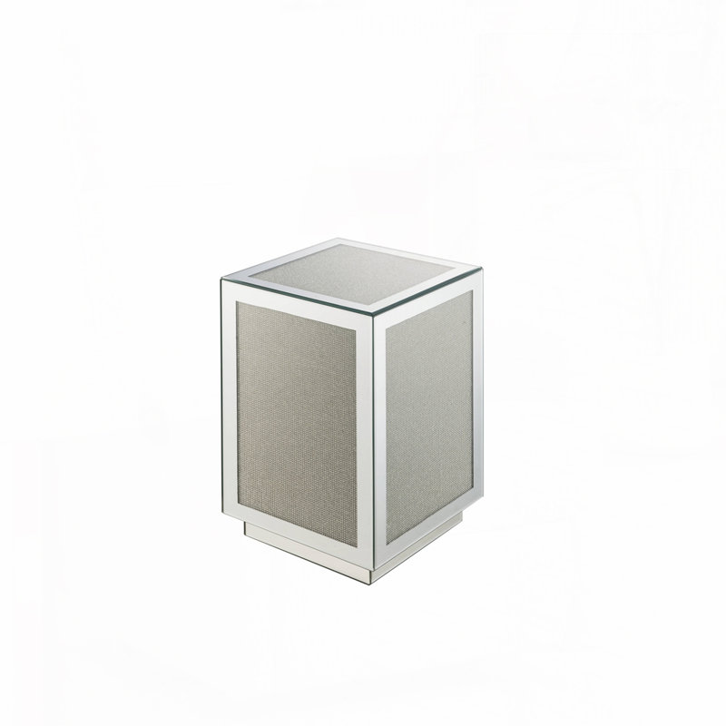 Table d'appoint en miroir